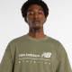 New Balance Ανδρική κοντομάνικη μπλούζα Linear Graphic T-Shirt
